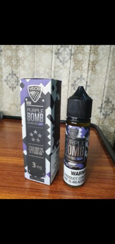 VGOD Iced Purple Bomb Ejuice 60ml photo review